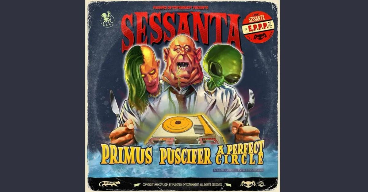 Primus, Puscifer e A Perfect Circle se uniram para lançar um EP comemorativo em homenagem ao 60º aniversário de Maynard James.